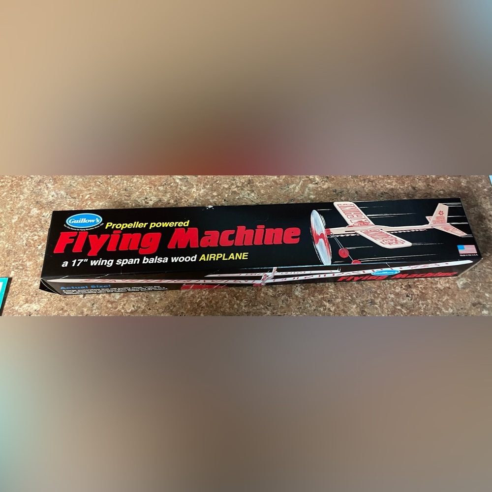Red Flying Machine Airplane